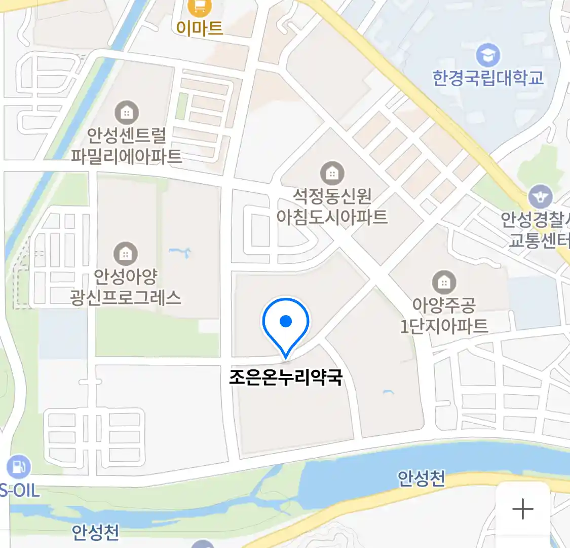 조은온누리약국 위치