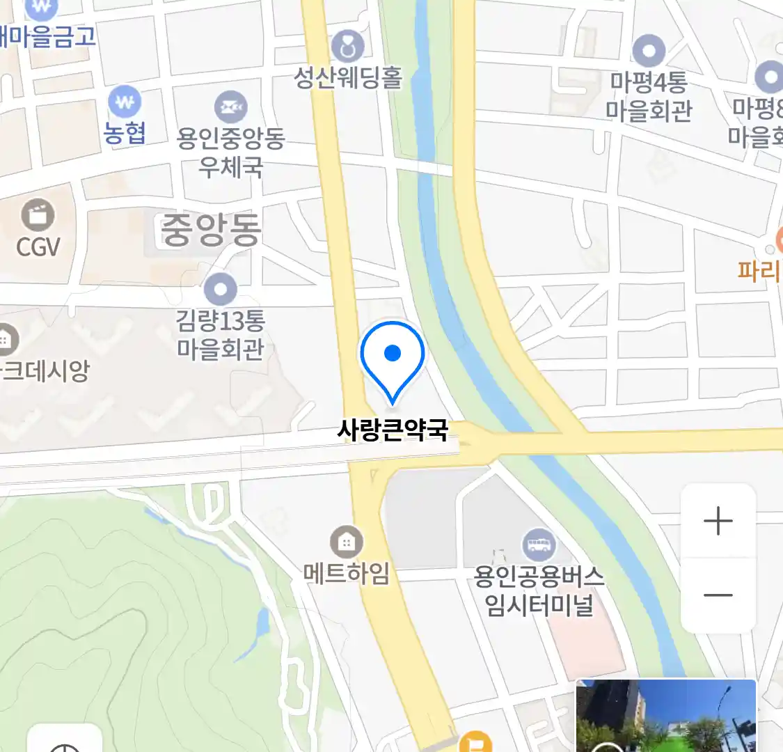 사랑큰약국 위치