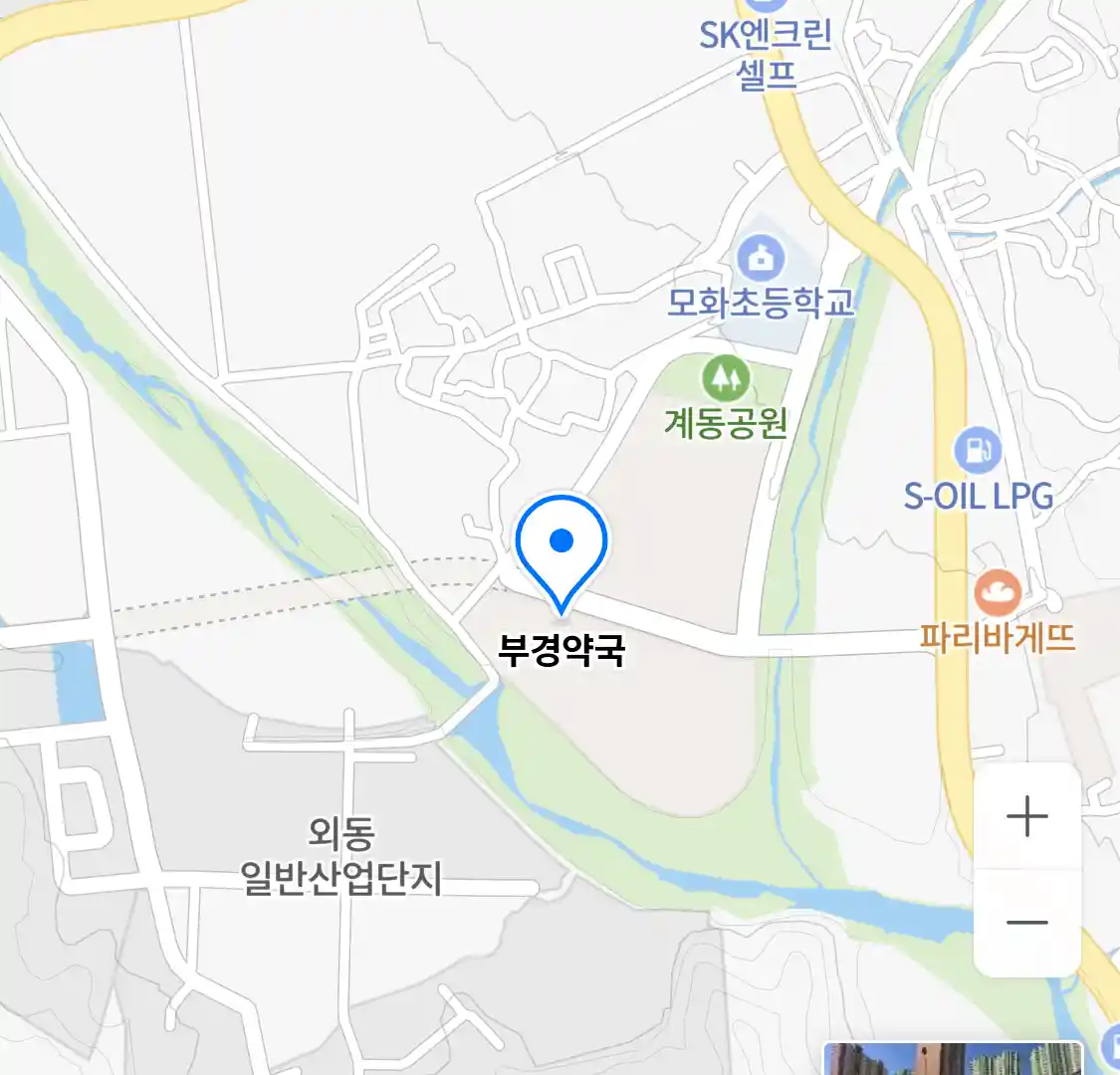 부경약국 위치