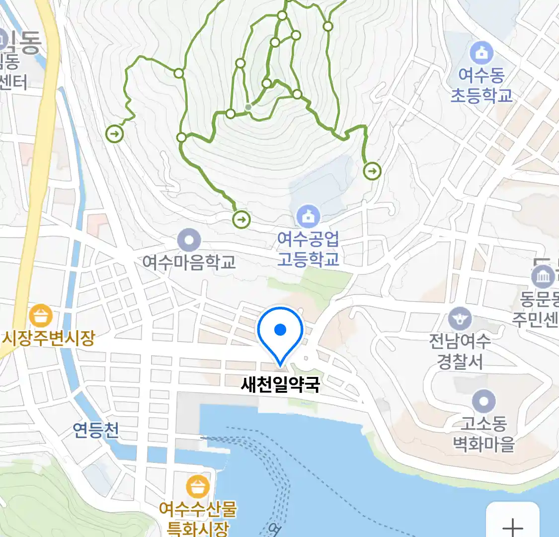 새천일약국 위치