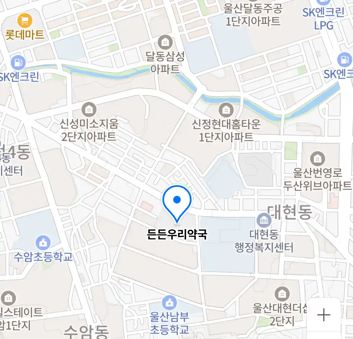 든든우리약국 위치