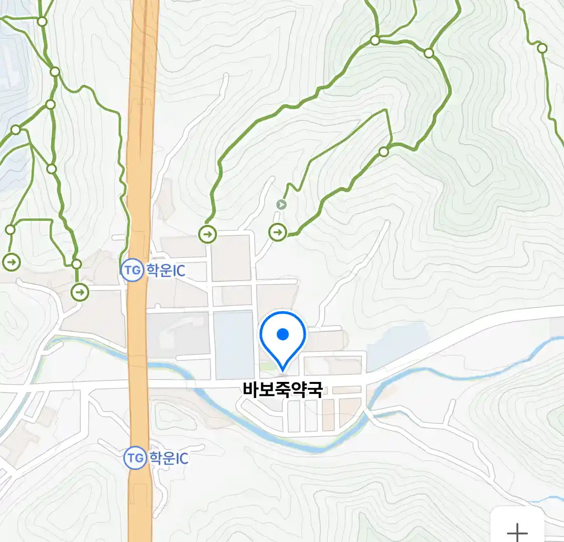 바보죽약국 위치
