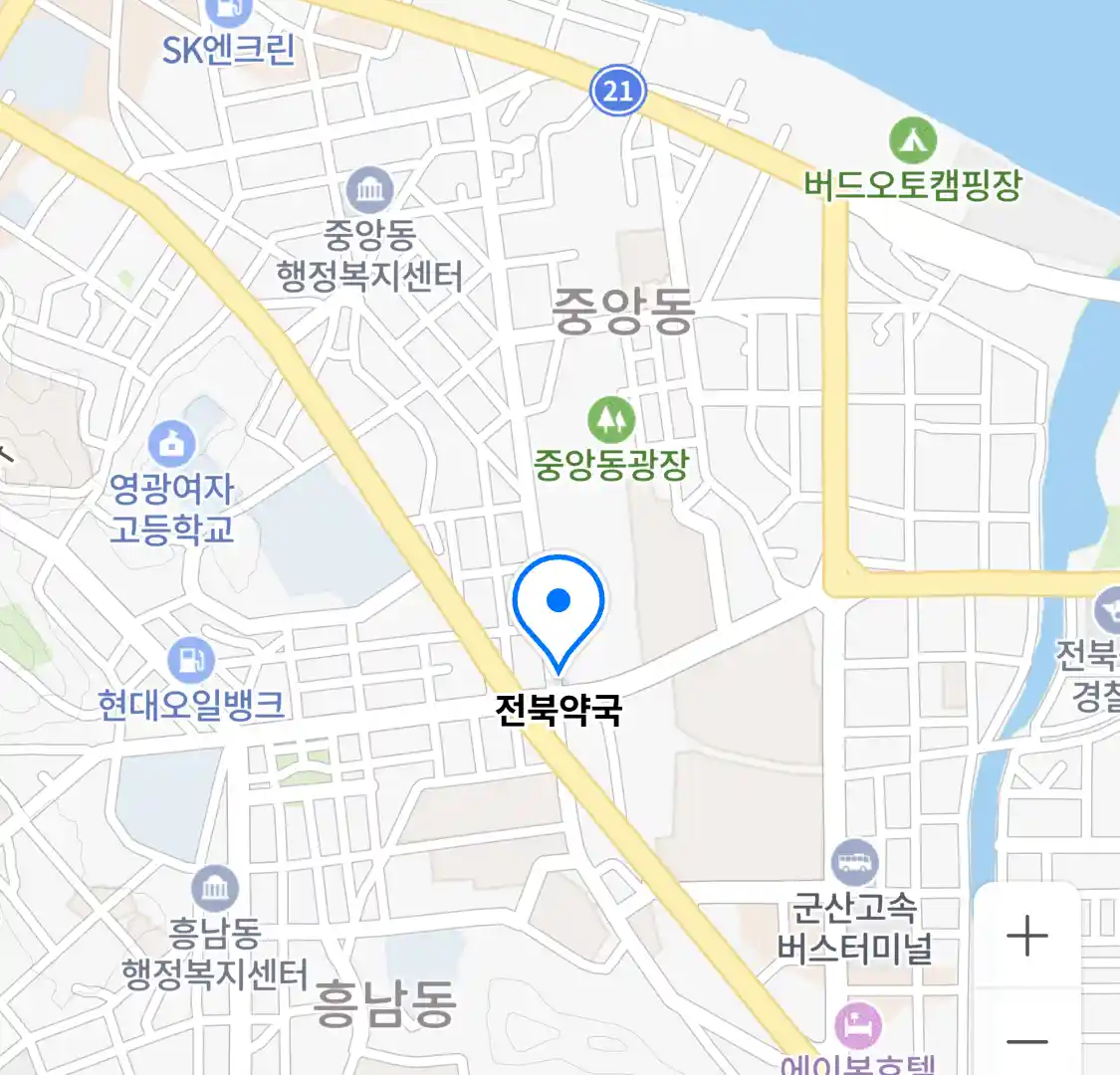 전북약국 위치