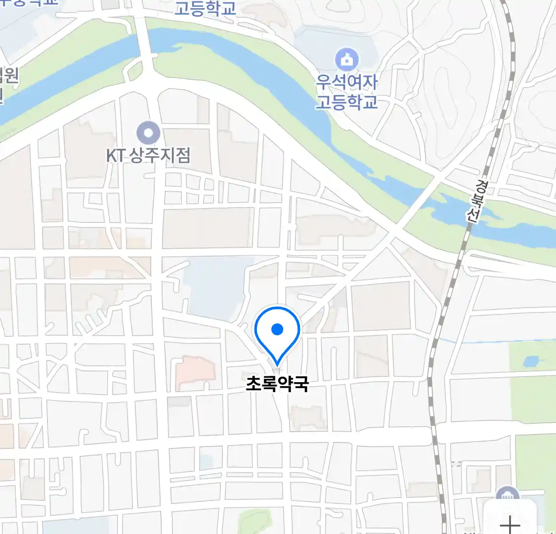 초록약국 위치