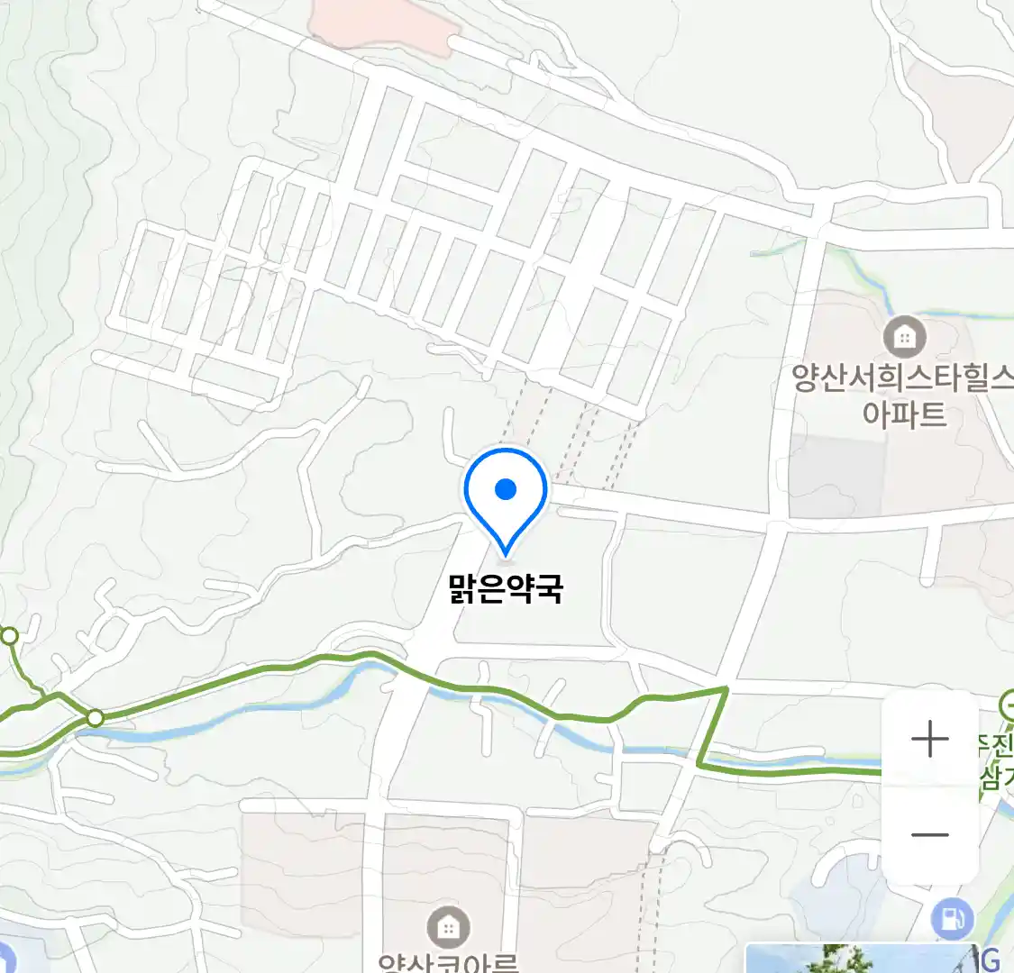 맑은약국 위치