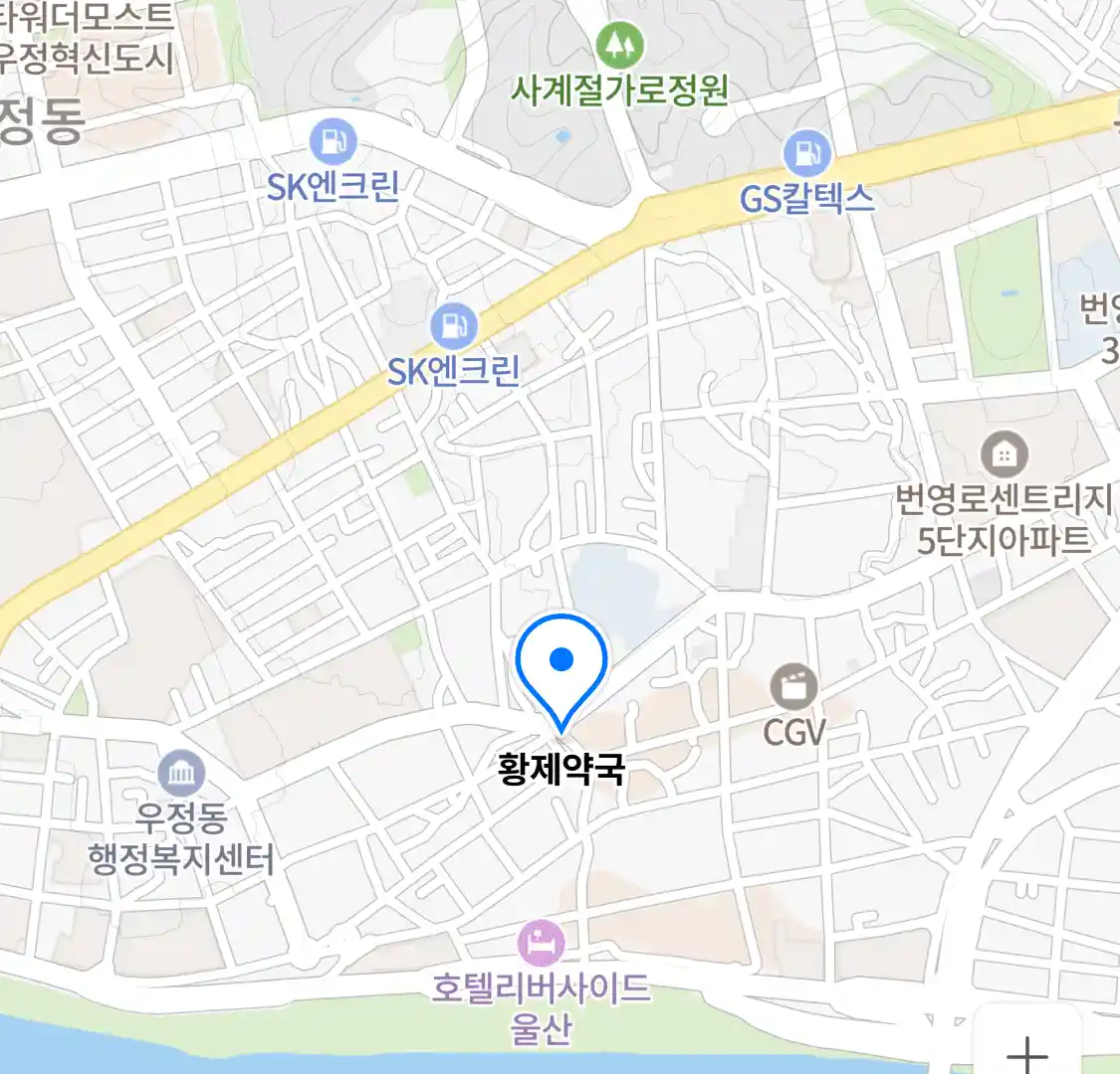 황제약국 위치