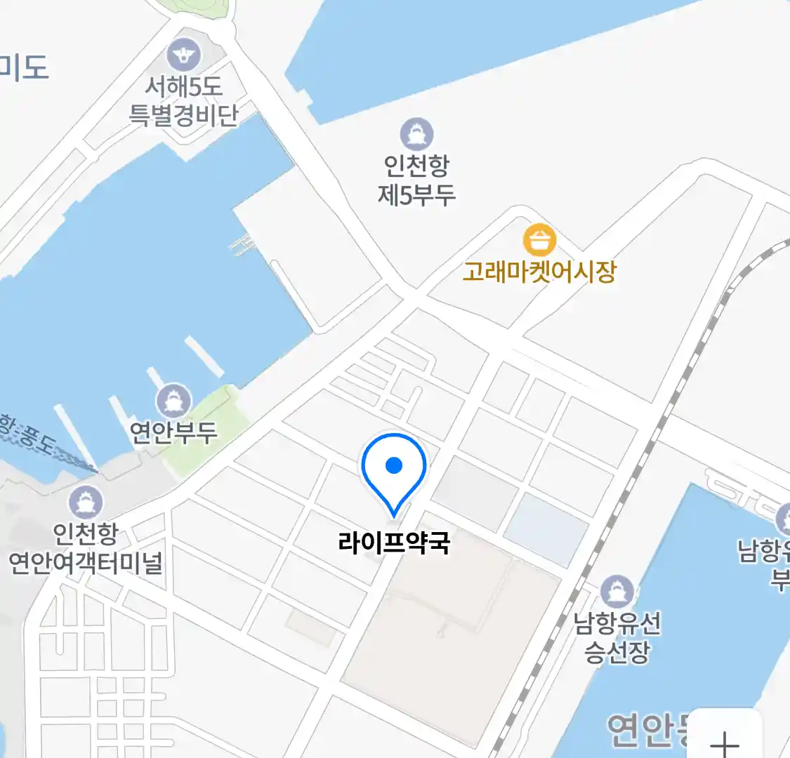 라이프약국 위치