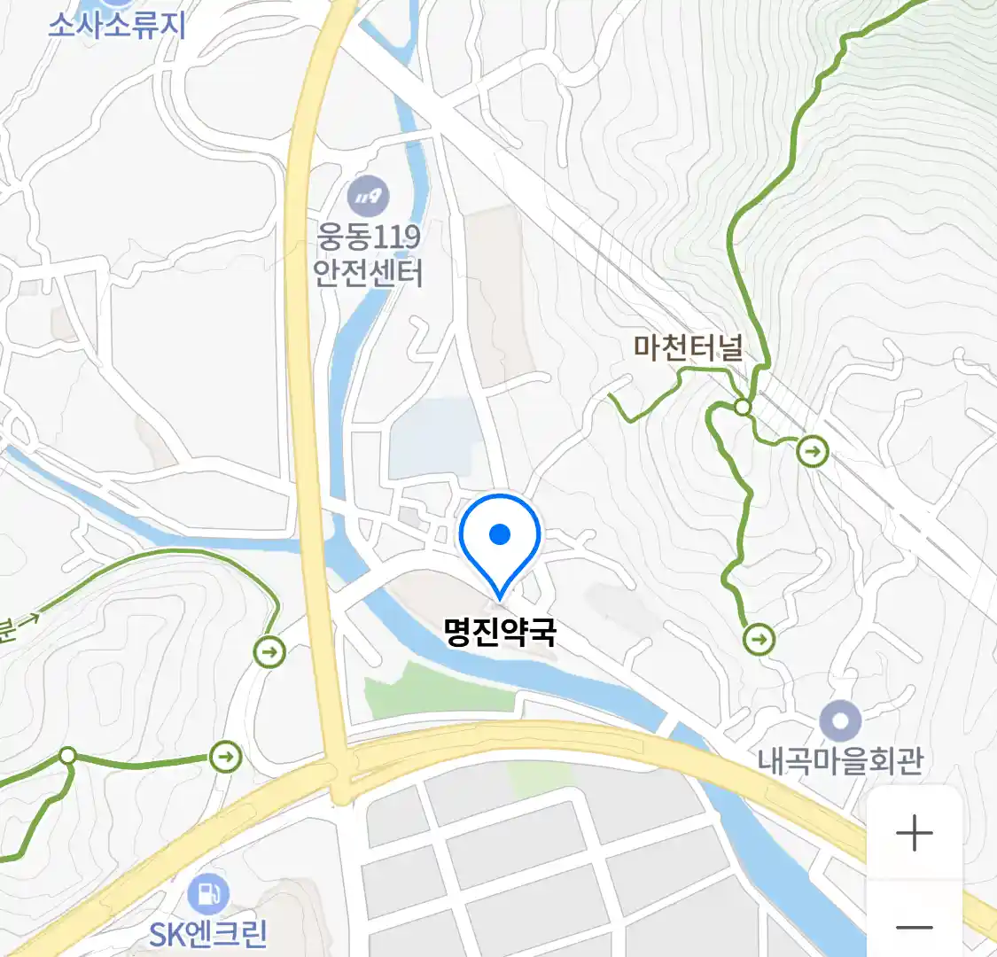 명진약국 위치