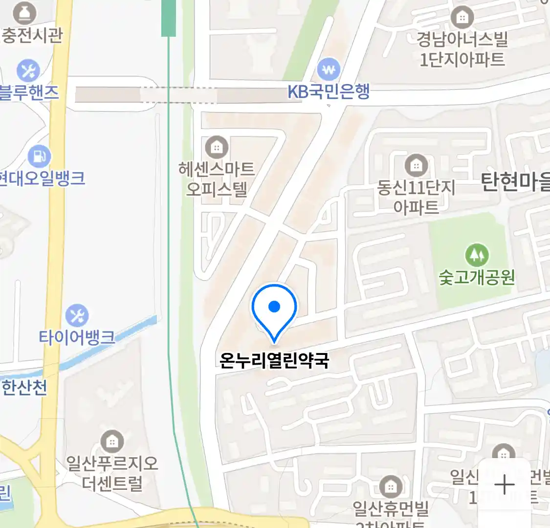 온누리열린약국 위치
