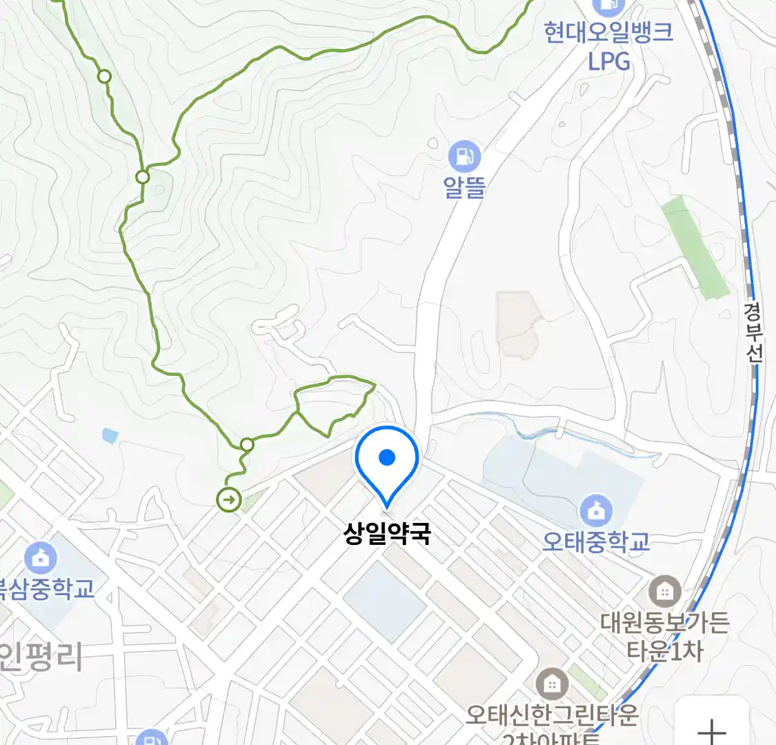 상일약국 위치