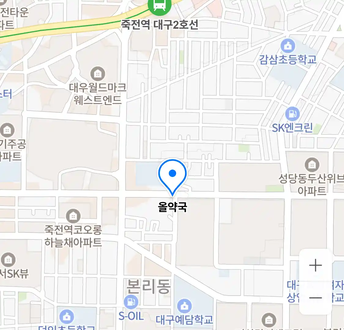 올약국 위치