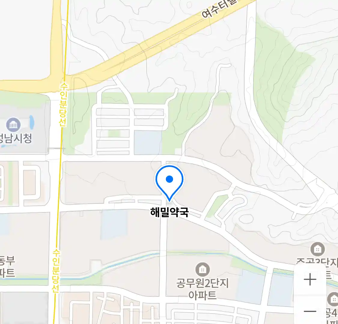 해밀약국 위치