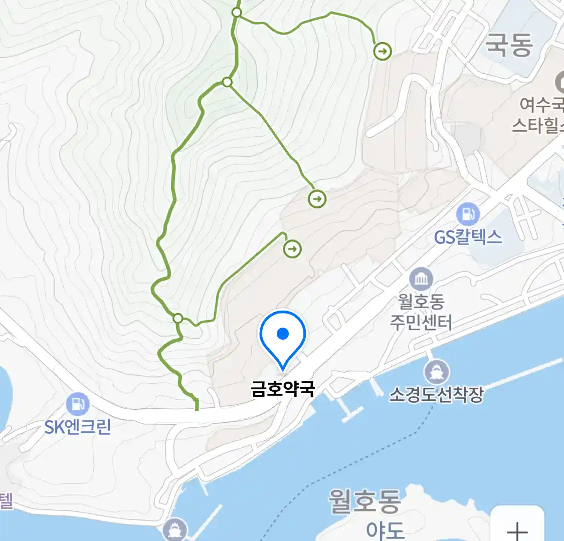 금호약국 위치