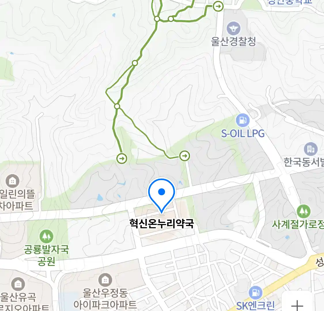 혁신온누리약국 위치