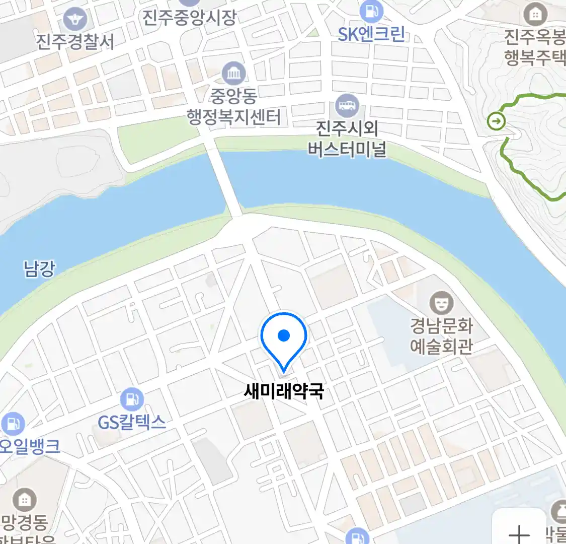 새미래약국 위치