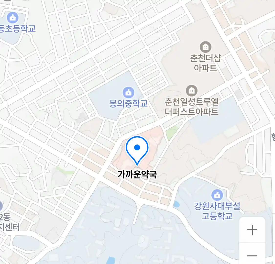가까운약국 위치