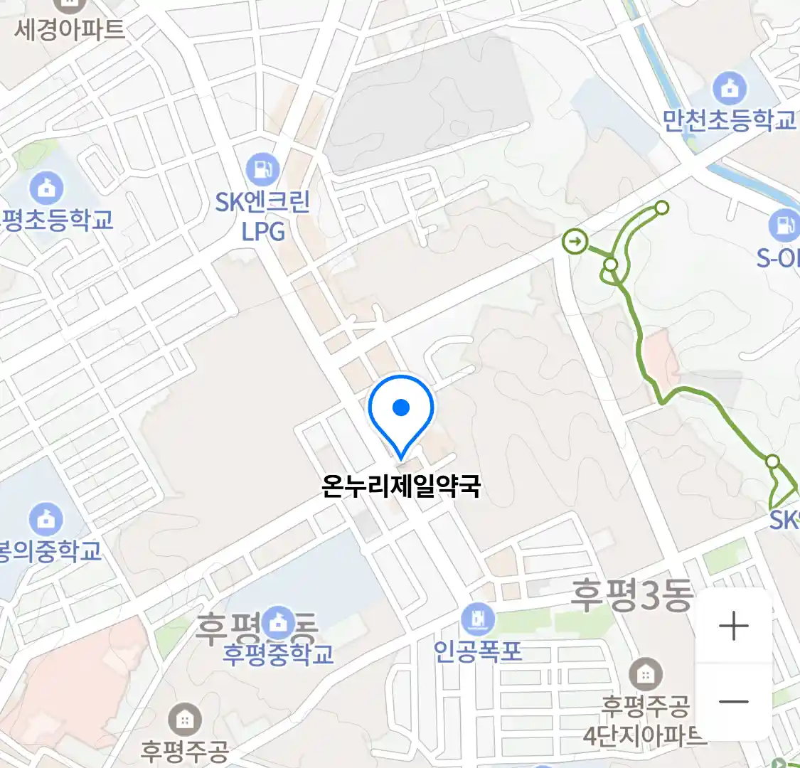온누리제일약국 위치