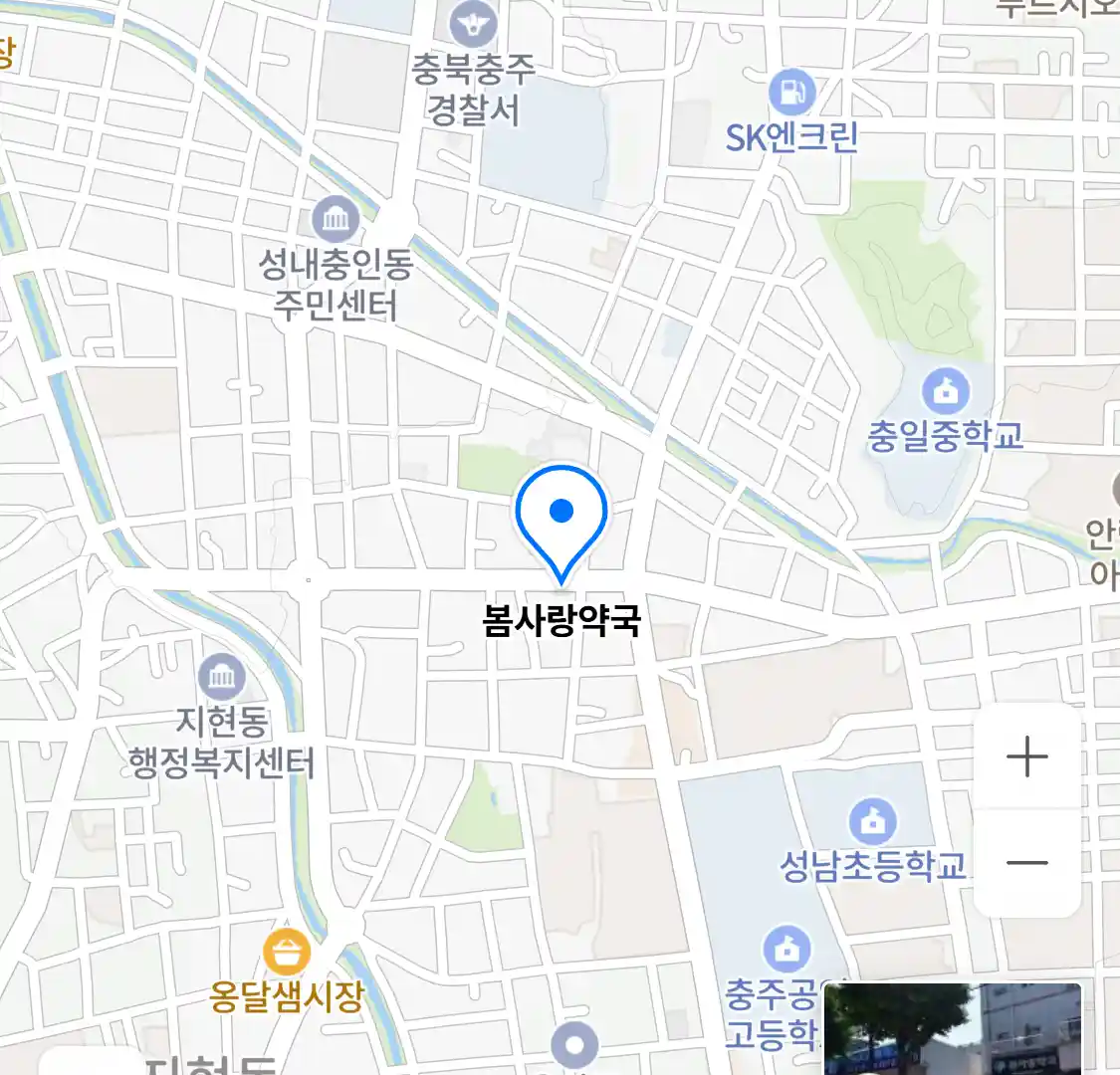 봄사랑약국 위치