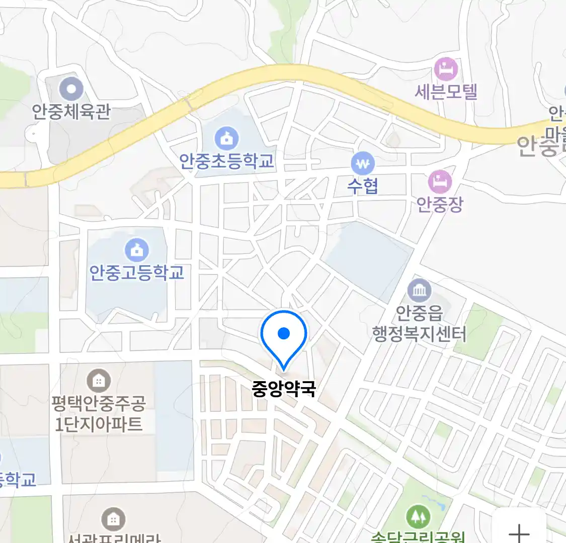 중앙약국 위치