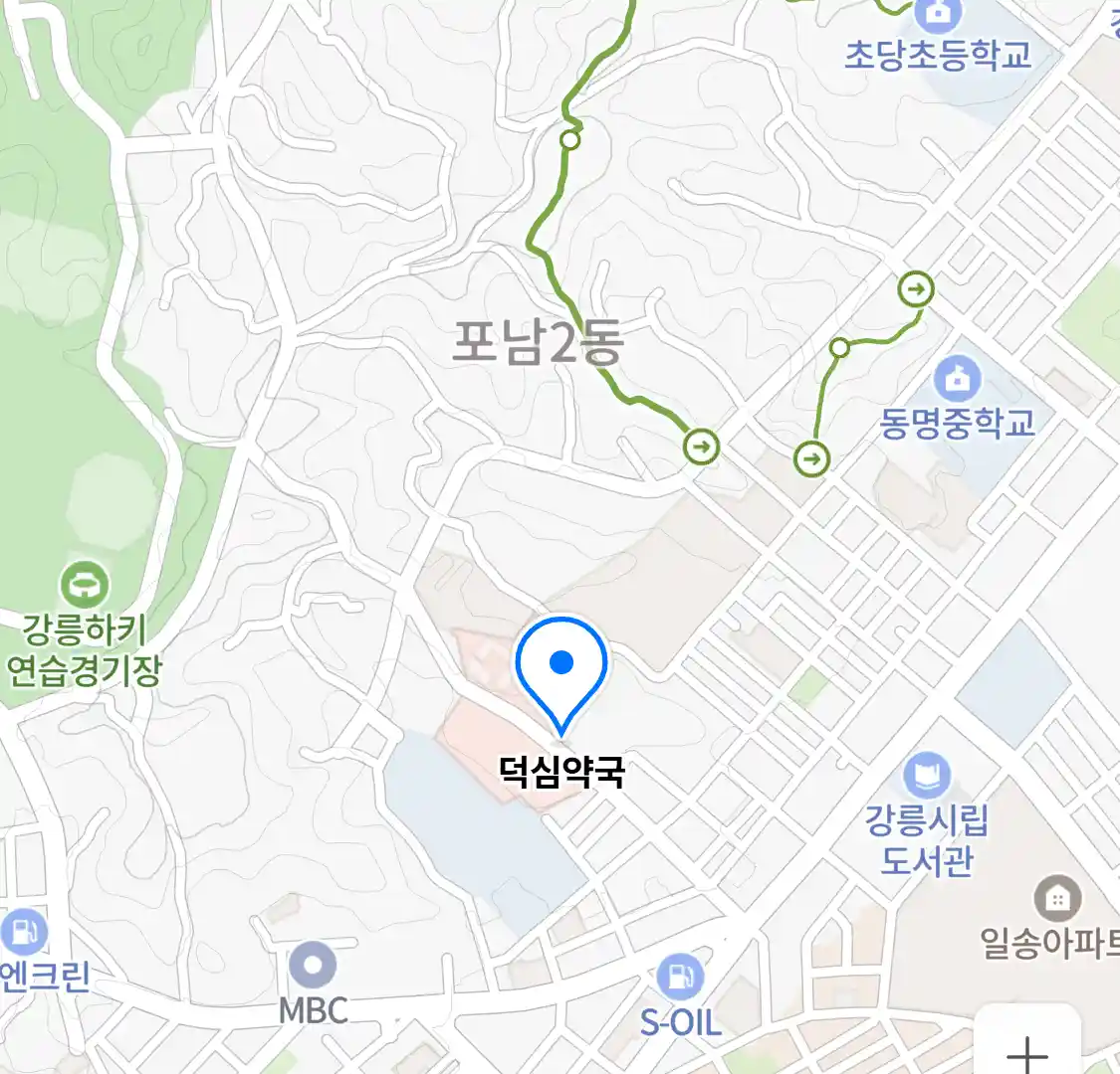 덕심약국 위치