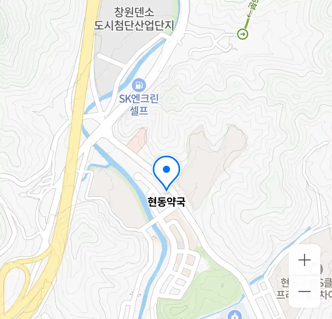 현동약국 위치