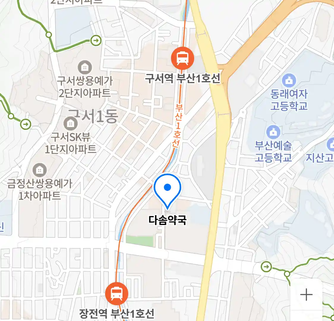 다솜약국 위치