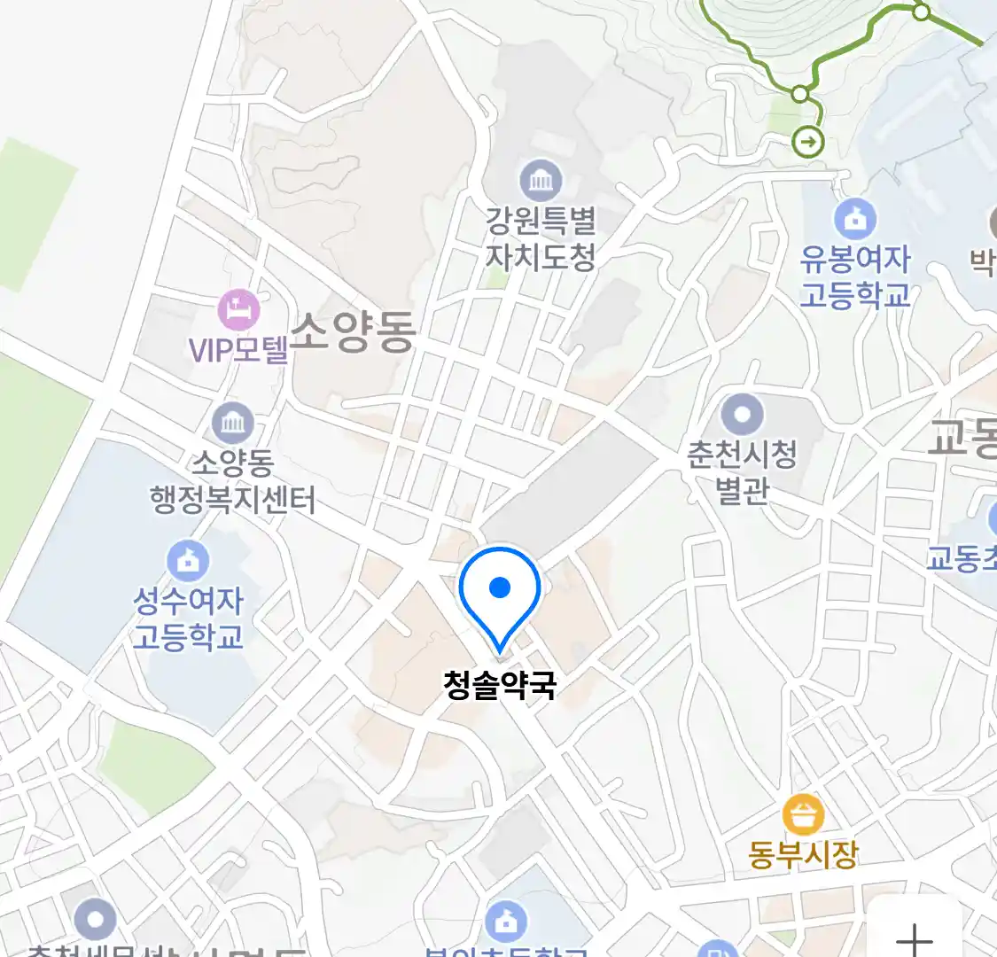 청솔약국 위치