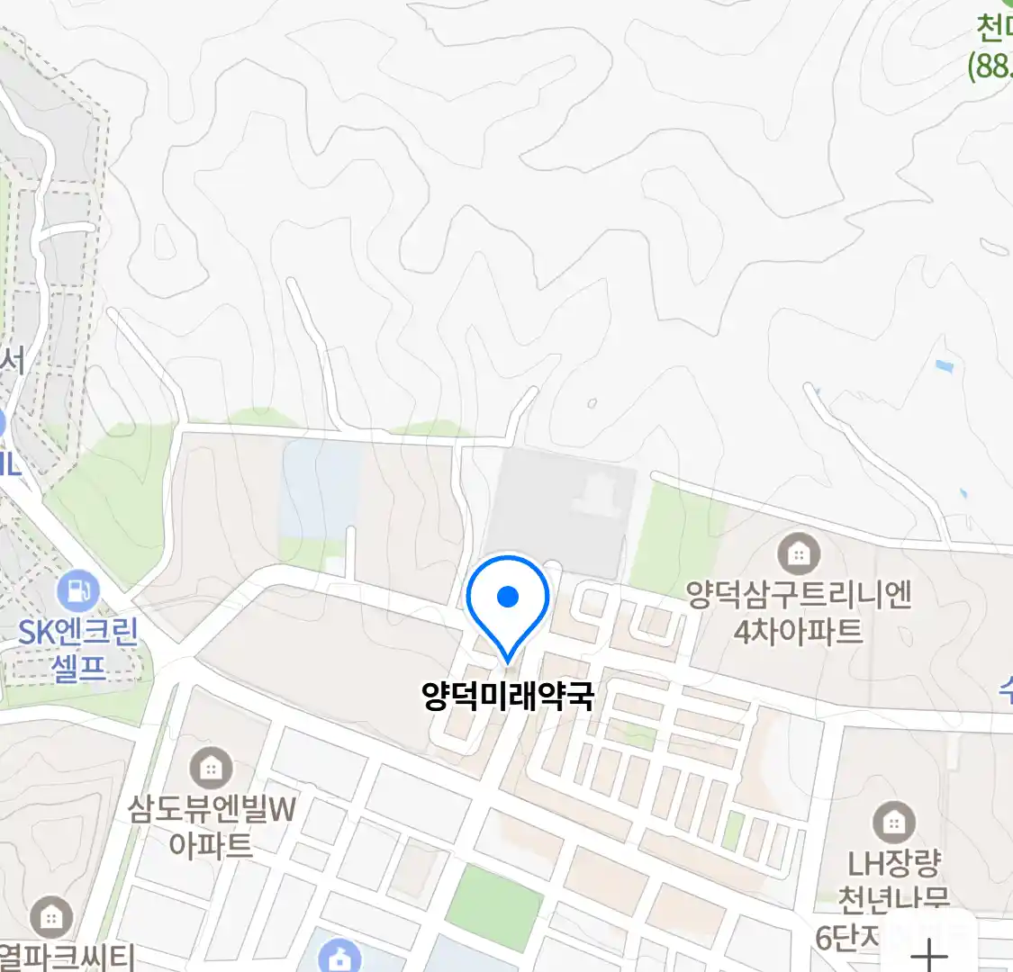 양덕미래약국 위치